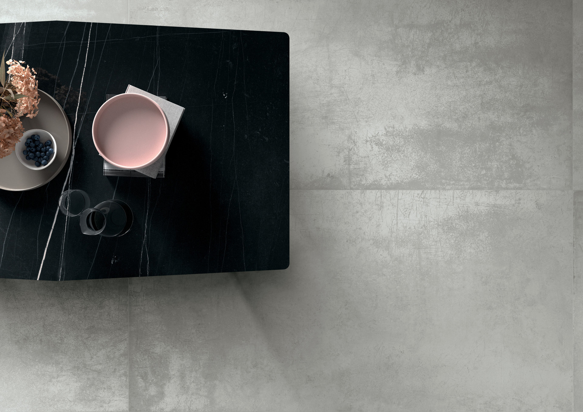 Metalloptik-Fliesen Metalloptik